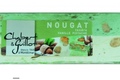 Barre Nougat tendre vanille/pistache