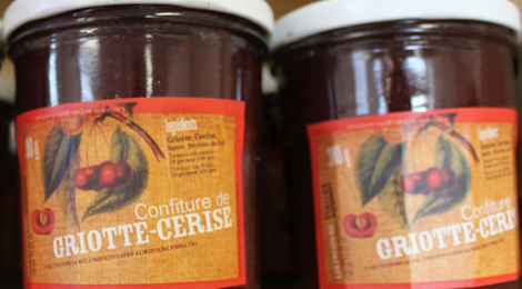 confiture de griotte cerise