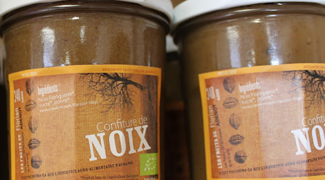 confiture de noix