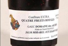 Confiture Extra Quatre Fruits Rouges