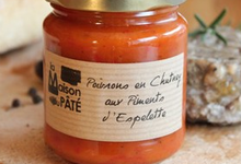 Poivron en chutney au piment d'Espelette