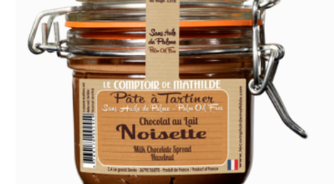 Chocolat au Lait Noisette - Pâte à Tartiner