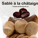 sablé à la chataigne bio