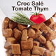 croc salé tomate thym