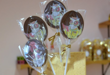 sucettes au chocolat