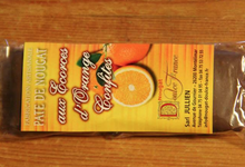 pâte de nougat aux écorces d'oranges confites