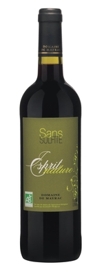 Vin rouge ESPRIT NATURE 2013 - Sans sulfites