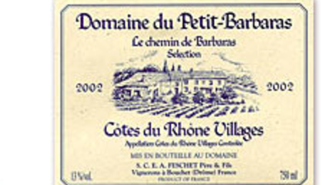Domaine du petit Barbaras, Cuvée "Le chemin de barbaras" 