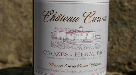 A.O.C. Crozes Hermitage Chateau Curson Rouge