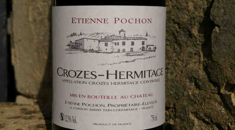 A.O.C. Crozes Hermitage Etienne Pochon Rouge