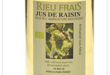 Rieu Frais, Jus issus de raisins blanc Chardonnay