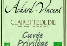 domaine Achard Vincent, Cuvée Privilège