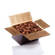 Amandes et noisettes enrobées pâte de truffe cacao