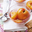 Abricots de nos régions pochés au sirop de cassis vanillé