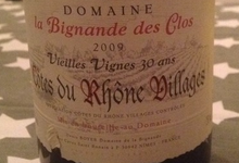 domaine la Bignande des clos, vieilles vignes 30 ans