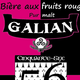 Galian 56, bière aux fruits rouges