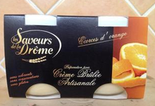 Crème Brulée Ecorce d'ORANGE