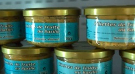   Rillettes de truites au basilic
