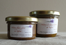  Chutney figues / poires au Safran du Val d'Or