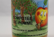 Compote pommes golden/reinette
