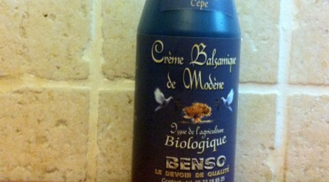 crème balsamique biologique et bio-dynamique