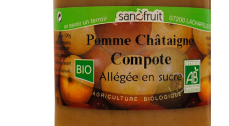 Compote Bio Pomme / Châtaigne