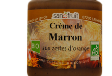 Crème de Marron Bio aux zestes d'orange