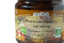 Marrons Confits au sirop 