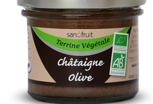 Terrine 100% végétale - Châtaigne Olive
