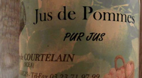 jus de pommes, ferme de Courtelin