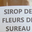 Sirop de fleur de sureau au sucre blanc