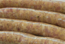 Saucisse de lapin à la moutarde, La Ferme des Coupettes