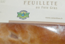 Feuilleté au foie gras, les canardises
