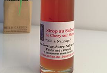 sirop à base d'orange au safran