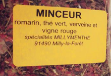 Tisane minceur Millymenthe