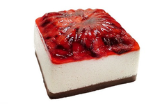 Glace Cheese-Cake coulis Fraise