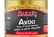 Axoa : veau et boeuf cuisinés aux piments doux et piment d'Espelette