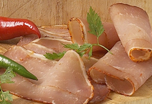 Tranches de lomo de porc Manex, le bacon Navarrais