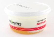 Fromagerie Beillevaire,  Fromage frais pêche