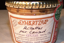 Ferme Eyhartzea, Rillettes pur canard