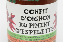 confit d'oignon au piment d'Espelette