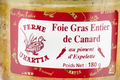 Ferme Uhartia, foie gras entier de canard au piment d'Espelette 