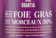 Ferme Uhartia,  Bloc de foie gras de canard