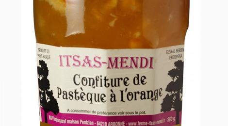 Confiture de Pastèque à l'Orange, Ferme Itsas Mendi