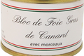 ferme Souletine, Bloc foie gras de canard avec morceaux