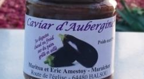 Amestoy Maritxu & Eric, caviar d’aubergines