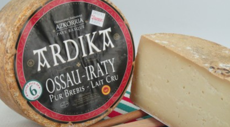 Ardika, Fromages de brebis Ossau Iraty Azkorria 6 mois d'affinage