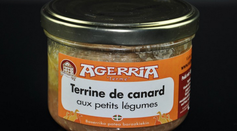 Agerria, Verrine Terrine de Canard aux Petits Légumes