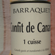Barraquet, cuisse de canard confite