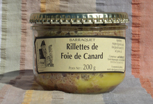 Barraquet, rillette de foie de canard